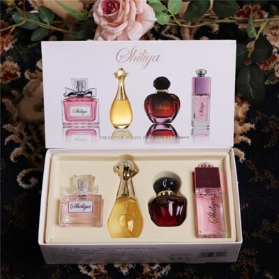 1 Set Shilika Elegant Oriental Scent Eau de Parfum for Women - Floral Notes, Long-Lasting Fragrance, EDC Concentration, Alcohol-Based, Non-Aluminum, Liquid Perfume Collection in Gift Box