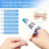 [:en]3pcs Adjustable Finger Splints - Comfortable Aluminum Alloy Support Braces with Breathable Sponge Lining for Broken Finger Correction & Relief, Blue[:ar]3pcs Adjustable Finger Splints - Comfortable Aluminum Alloy Support Braces with Breathable Sponge Lining for Broken Finger Correction & Relief, Blue[:] - Image 6