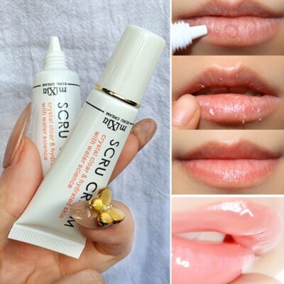 1pc/2pcs Propolis lip gel scrub transparent gel moisturizing