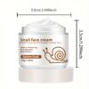 ZERELLE Snail Face Cream 60g - Hypoallergenic, Moisturizing Cream for All Skin Types, Unisex-Adult, with Hyaluronic Acid, Retinol, Vitamin C & E, Glycerin - Youthful Skin Care, Non-Sticky, 24-Hour Hydration - Image 5