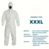 Disposable Breathable Microporous Protective Coveralls, 55gsm PPE Film Work Suit with Full-Body Protection, Loose Fit for Security and Industrial Use, Security Personnel Attire | Easyclean Design - Image 11