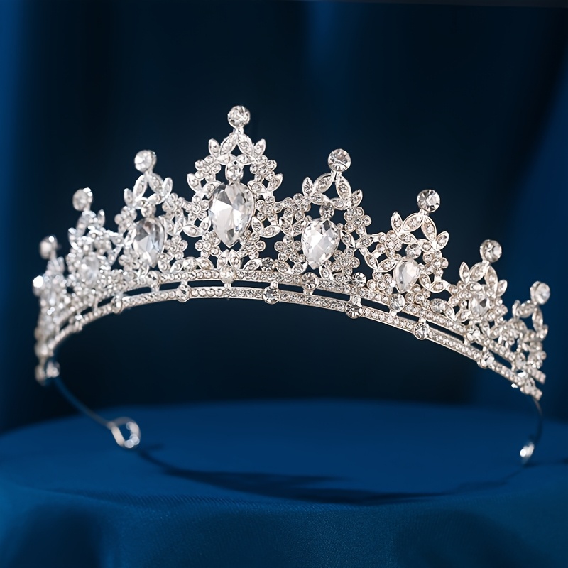 مجوهرات زفاف للعروس، أغطية رأس رسمية، إكسسوارات شعر فاخرة - Image 5