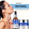 Retinol & Collagen Firming Cream and Hydrating Serum Set, Alcohol-Free for All Light Beige Types - Image 3