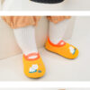 1 Pair Youngsters Non-Slip Grip Socks - Cute Cartoon Animal & Vehicle Designs, Soft Breathable Fabric, Easy Pull-On Toddler Shoes for Indoor Play &, Beige & White, Youngsters, Playful Youngsters Footwear, Durable Youngsters Footwear - Image 18