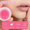Raspberry-Flavored Lip Scrub Contains Plant Squalane for Hydration, Moisturizing, And Exfoliating, Leaving Lips Refreshed And Enhancing Their Color. - Image 3