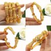 4 Pcs, Luxury Dubai Women'S Bracelets Targeted In Festival, India And Africa Wedding Bracelets, Ethiopia Bridal Jewelry - Image 5