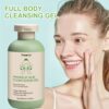 Cleansing Gel - 200ml, with Mandelic Acid - Aloe & Rose Extract, Face And Body Scrub Gel, Keeps Facial Light Beige Clean And Moisturized, Facial Cleanser, Peeling Gel for Face, Facial Scrub, Face Cleanser, Deep Exfoliation, Pore Refining, Refreshing Scrub - Image 5