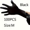 [:en]100pcs Black Nitrile Disposable Gloves, Suitable for Home Cleaning, Tattooing, Nail Care, Household, Salon Use, Waterproof Disposable Gloves, Left and Right Hand Universal[:ar]100pcs Black Nitrile Disposable Gloves, Suitable for Home Cleaning, Tattooing, Nail Care, Household, Salon Use, Waterproof Disposable Gloves, Left and Right Hand Universal[:] - Image 5