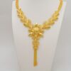 Exquisite Middle East Africa Dubai Golden Tassel Jewelry Set - Image 3