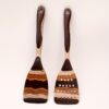 Set of Wooden Cooking Utensils Including a Pakkawood Ladle And Other Kitchen Tools for Wholesale. - Image 5