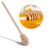 2pcs Wooden Honey Stirring Sticks - Natural Beekeeping Tools for Extracting Honey, Durable Wooden Design for Kitchen & Garden Use, No Electricity Needed, Kitchen Utensils, Ergonomic Handle, Smooth Finish - Image 4