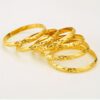 6pcs Classic Bangles Retro Carving Traditional Engagement/ Wedding Decor Perfect Gift For Female Dupes Luxury Jewelry - Image 5