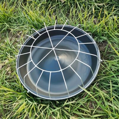 Multi-Compartment Feeder: 5 Independent Sections with 10cm Width for Orderly Chicken Eating, Reducing Trampling and Waste by 30% – Poultry Farming Equipment (BBB1, A2, WWW-03)