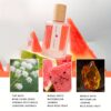 [50ML Summer Watermelon Scented Perfume] 50ML Summer Watermelon Scented Eau de Toilette for Women, Fresh Floral Fragrance with Tangerine Top Note, Freesia Middle Note, and Vanilla Orchid Base Note,, Alcohol-Based, 5-15% Flavor Concentration, for Versatile - Image 9