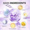 YCB 2-Minute Face Lift Day & Night Cream - with Retinol, Collagen, Turmeric, Hyaluronic Acid & Vitamin CE - Moisturizing & Smoothing for All Skin Types - Alcohol-Free, 2.12oz/60g - Image 7