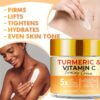 JAYSUING Turmeric & Vitamin C Firming Cream, 50g/1.76oz, Unisex-Adult, Moisturizing with Hyaluronic Acid, Collagen, Jojoba, Aloe Vera, Green Tea, Evens Skin Tone, Non-Greasy, All Skin Types - Image 7