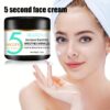 Smoothing Cream, 30g/60g, Moisturizing Facial Lotion With Hyaluronic Acid, Vitamin E, Minerals, Retinol, Jojoba Oil - Hypoallergenic, Suitable For All Skin Types - Unisex Adult Firming Skin Care With Plant Squalane - Image 4
