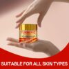 Turmeric Vitamin C Day & Night Cream - 5x Firming & Smoothing, Hydrates with 1. Hyaluronic Acid, Even Light Beige, Retinol, Collagen, Vitamin E, Non-Greasy for All Light Beige Types, 60g, Skincare Routine, Sleek Packaging, Hyaluronic Acid Serum - Image 10