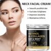 YUITIKUE 100g Retinol & Collagen Day & Night Neck & Facial - 15% Moisturizer with Hyaluronic Acid & Almond Oil, Hypoallergenic, Firming & Brightening for All Light Beige Types, Easy Absorption, Moisturizer for Face, Premium Packaging, Elegant Jar Design, - Image 2