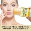 40g Turmeric Vitamin C Neck Cream stick, moisturizing care, the appearance of fine lines, wrinkles, neck wrinkles, Leave Light Beige looking healthy, smooth, and with a youthful glow, make Light Beige younger-looking, skincare, Face cream - Image 10