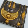 Middle Eastern Themed Wedding Earrings, Bracelet, Ring 5pcs Jewelry Set, Banquet Jewelry Collection for Women, Extravagant Luxurious Accessories for Brides. - Image 3