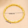 4pcs Luxurious Golden-Tone Bangle Set - Elegant Open Cuff Design for Women, Perfect for Weddings & Casual Attire - Image 6