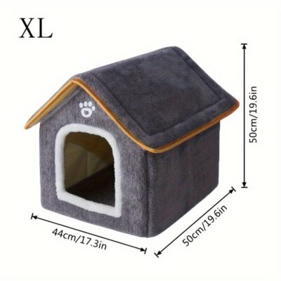 [:en]Cozy Pet House, Four Seasons Washable Enclosed Warm Dog Bed Cat Shelter Small Animal Home, Non-Skid Bottom, Polyvinyl Chloride Material, Assembled[:ar]Cozy Pet House, Four Seasons Washable Enclosed Warm Dog Bed Cat Shelter Small Animal Home, Non-Skid Bottom, Polyvinyl Chloride Material, Assembled[:]