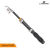 [:en]LEOFISHING Compact Black Telescopic Fishing Rod - Super Short, Portable Design with Durable Glass Steel, Ideal for Saltwater & Freshwater Fishing, Ambidextrous Comfort Grip[:ar]LEOFISHING Compact Black Telescopic Fishing Rod - Super Short, Portable Design with Durable Glass Steel, Ideal for Saltwater & Freshwater Fishing, Ambidextrous Comfort Grip[:] - Image 5