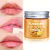 ROZINO Turmeric Lip Scrub - Vitamin C & Honey Infused, Super Moisturizing Pink Lips, Gentle Exfoliation for Soft & Smooth Lips, All Skin Types, Natural Ingredients, Natural Beauty Product | Gentle Exfoliation | Moisturizing Ingredients - Image 2