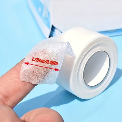 1Roll 9.14m Ultra-Soft Hypoallergenic Surgical Tape, Non-woven Breathable Tape, Skin-Friendly & Long-Lasting Adhesive Rolls for Secure Wound Care
