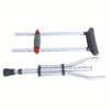 Portable Aluminum Underarm Crutch - Foldable, Adjustable Height, No Battery Needed, Ideal for Mobility Assistance, Mobility Aid|Adjustable Height Crutch|Foldable Crutch - Image 6