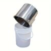 Glorious Future Stainless Steel Honey Bucket Stand, Heavy-Duty Beekeeping Equipment, Garden & Lawn Farming Accessory, Honey Processing Pump Holder - Image 6