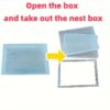 1Set, 2Set, Honeycomb Honey Box Set, Honeycomb Honeybox, Plastic Honeycomb, Plastic Honeycomb Honey Frame in The Honeycomb Honey Full Set, Honeycomb Frame×1pc + Honey Box×6pcs + Honey Nest Base×6pcs - Image 9