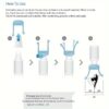 2pcs Portable Eye Dropper Bottle Auxiliary Bracket, Drops of Eye Liquid Dropper Tool, Convenient and Hygienic Farewell Hand Shake Dropper for Eye Pills Auxiliary Device Adult Auxiliary Device for Dropping Medication, Eyecup Suppor - Image 9