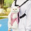 [:en]Pet Backpack for Cats And Small Dogs, Front Pack, Dual Shoulder Bag, Four-Legged Backpack.[:ar]Pet Backpack for Cats And Small Dogs, Front Pack, Dual Shoulder Bag, Four-Legged Backpack.[:] - Image 5