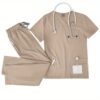 [:en]Ultra Quick-Dry V-Neck Scrub with Double-Layer Pockets for Doctors - ComfortMax, Ideal for Busy Shifts, Pink, Professional Medical Uniform, Scrubs for Adults[:ar]Ultra Quick-Dry V-Neck Scrub with Double-Layer Pockets for Doctors - ComfortMax, Ideal for Busy Shifts, Pink, Professional Medical Uniform, Scrubs for Adults[:] - Image 14