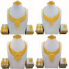 Middle East Orientation Luxurious Bridal Wedding Banquet Party Elegant Versatile Accessories Women'S Jewelry Set Earrings Necklace Ring Bracelet Five-Piece Set for Women - Image 2