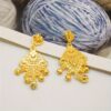 Stylish Dubai Ethiopia Jewelry Golden Necklace Set Middle Eastern Oriented - Image 7