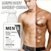 Men'S Light Beige Cream, Body Makeup Cream, Glow Cream, Rich in Collagen and Hyaluronic Acid, High Moisture and Absorbable, Refreshing Non-Greasy, Convenient for Dates and Work, Suitable for Full Body Use - Image 5