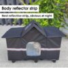 [:en]1pc Winter Style Cat House, Heightened Rainproof And Cold-proof Outdoor Warm Dog Nest, Four Seasons Waterproof Windproof Thickened Cat Shelter[:ar]1pc Winter Style Cat House, Heightened Rainproof And Cold-proof Outdoor Warm Dog Nest, Four Seasons Waterproof Windproof Thickened Cat Shelter[:] - Image 15