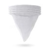 5pcs White Nylon Honey Strainers with Fine Mesh Filters - Conical Design for Efficient Filtration, Lightweight Foldable for Easy Storage, Durable Nylon Material - Ideal for Honey, Wine, Beeswax, Nuts, Milk | Kitchen & Beekeeping Essentials - Image 3