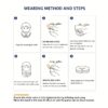 1pc Adjustable Inflatable Cervical Traction Device for Instant Neck - Comfort Padded Support with Blue Valve, Ideal for Home & Office Use, Posture Improvement | Adjustable Design | Soft Padding, Neck Traction Device - Image 6