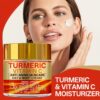 Turmeric Vitamin C Day & Night Cream - 5x Firming & Smoothing, Hydrates with 1. Hyaluronic Acid, Even Light Beige, Retinol, Collagen, Vitamin E, Non-Greasy for All Light Beige Types, 60g, Skincare Routine, Sleek Packaging, Hyaluronic Acid Serum - Image 4
