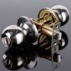 Aluminum three-lever ball lock, plastic steel door lock activity room handle three-lever ball lock, three-lever lock - Image 3