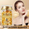 90pcs BOTAX Tightening Capsules, a Skincare Product Containing Retinol, Collagen, Olive Oil, and Jojoba Oil. Rich In Hyaluronic Acid, It Can Tighten Light Beige Colors and Is Suitable for All Light Beige Types. the Texture Is Light and Easy to Absorb - Image 4