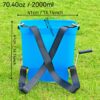 20L Manual Heavy-Duty Fertilizer Spreader - Portable Handheld Lawn, Farm, Ranch, Gardening, Poultry Feed Dispenser - Image 3