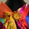 3pcs Latest Middle Eastern Fashion Luxury High-End Design 24K Golden Plated New Women's Flower Jewelry Set, Necklace Earrings Ring Set, Three-in-One Use: Can Be Used as Necklace, Brooch, Scarf Pin for Daily Wear, Ramadan Accessories, Suitable for Weddings - Image 10