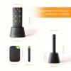 Key Finder, Wireless Key Tracker, 80dB RF Item Locator, Effective Range 39.93 meter, 1 Transmitter and 6 Receivers, for Finding Lost Keys, Remote Controls, Car Keys, Lost Items/Sound Emitting Items Finder - Image 2