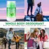40g ROZINO Whole Body Natural Peppermint Deodorant Cream - Plant-Based Formula, 72H Freshness, Moisturizing & Portable for Sports, Work, Home Use - Unisex Adult - Image 11