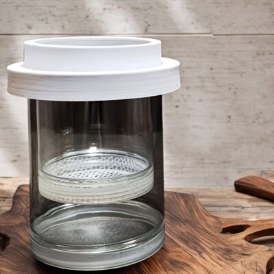 Premium PVC Fish Hatchery Starter Kit - Rectangle Aquarium Breeding Cage for Safe Fry Isolation, Ideal for Tropical Fish & Aquatic Plants
